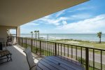 Private balcony overlooking the Laguna Reef fishing pier